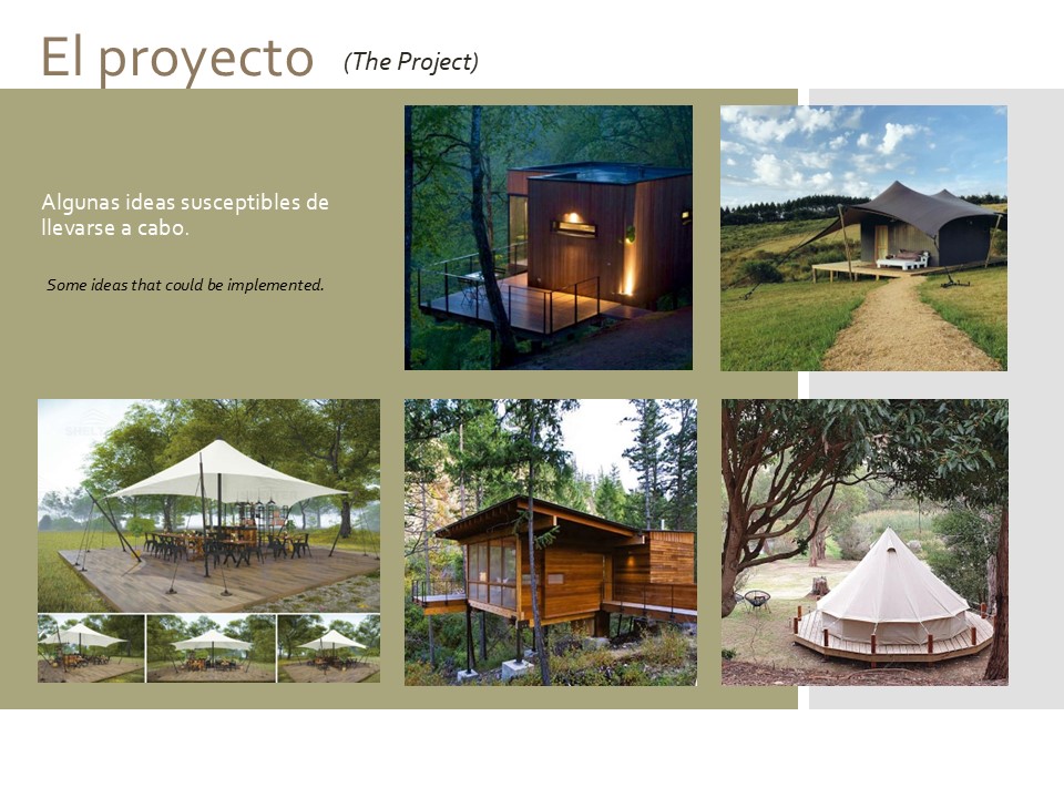 Terrain pour l'ECOCAMPING avec projet
