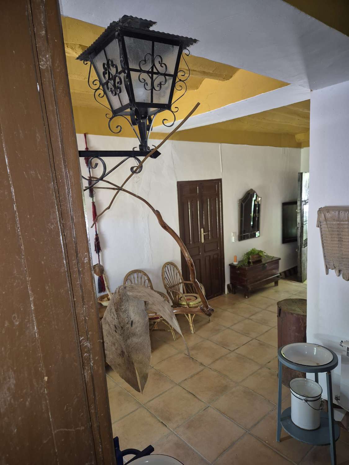 Olive grove and farmhouse in Hornos de Peal.